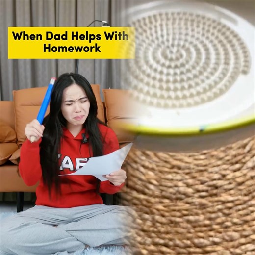 When Dad Helps With Homework#shorts