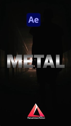 Create a Brushed Metal Texture in After Effects | Tutorial