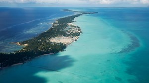 A canary in the climate change coal mine: the island nation of Kiribati is disappearing into the sea