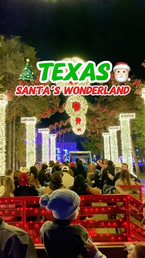 The biggest Christmas celebration in Texas. Y’all actually have to check out this Christmas festival that brings the snow to the south. This place is called Santa Wonderland, and is located near College Station, Texas. | The Texas Family