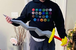 OSRS 3D Printed Osmumten's Fang - Old School Runescape Weapon Replica - Unique Gaming Collectible - Etsy