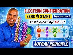 Electron Configuration for Beginners All in ONE - Beginners to Advance by Dr. Chandra