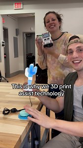 307K views · 9.3K reactions | We use #3Dprinting as a way to be super responsive to our communities needs and give people with #disability the agency of receiving something quality, free, and quickly. Help support our mission as we share our files and passion for #accessibility and #AssistiveTech. #AssistiveTechnology #OccupationalTheapy #DisabilityTiktok | Tech OWL - Technology for Our Whole Lives | Facebook