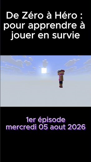 Nouveau tuto survie Minecraft : De Zéro à Héro #tutominecraft