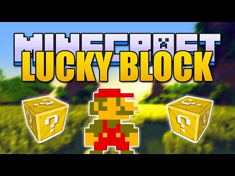 Minecraft LUCKY BLOCK Mod - Get Random Items from Blocks! (Minecraft v1.7.2 Mod Spotlight)