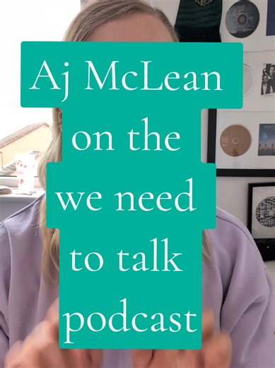 Aj on Wednesday Need to Talk was a mixed bag for me #ajmclean #backstreetboys #boyband #boybands #podcast