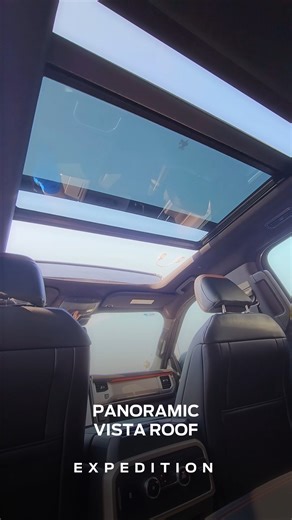 Take your adventures to new heights with the Panoramic Vista Roof in the Ford Expedition Timberline #FordExpedition #TimberlineEdition #PanoramicVistaRoof #AdventureReady #SUVLife #ExploreMore #DriveFord #OffRoadExperience #LuxuryMeetsPower #FordLife #RoadTripGoals #SkyViewDrive #CarEnthusiast #AutoLifestyle #WeekendAdventures | FORD OMAN