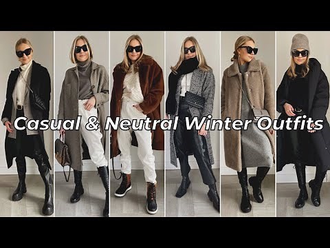 WINTER OUTFIT IDEAS 2020 | Cosy Layering & Cold Weather Looks