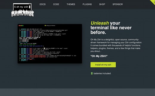 macOS 程序员必备：iTerm2 与 oh-my-zsh