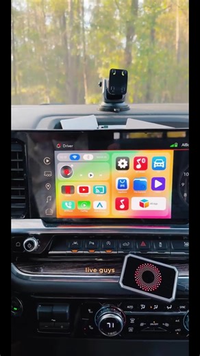 Wired to Wireless CarPlay Adapter for Streaming Apps