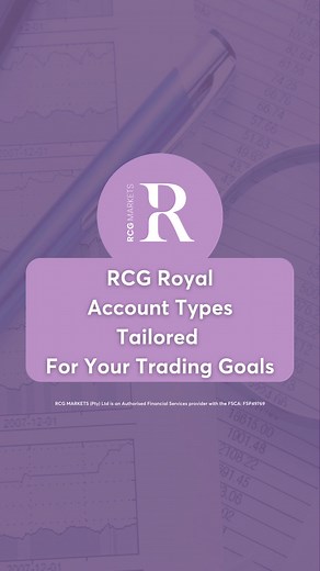 Explore our tailored account types! Whether you're a beginner or a seasoned pro, we have the perfect fit for you. #rcgmarkets #tradewithrcg #forextrading #tradingforex #trading #fxtrading #tradingfx #rcg #rcgway #rcgwayway