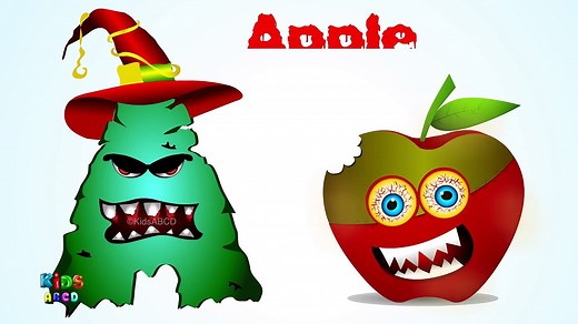 Scary Phonics Song | Scary ABC | Halloween ABC | Learning Halloween Alphabets | Halloween For Kids