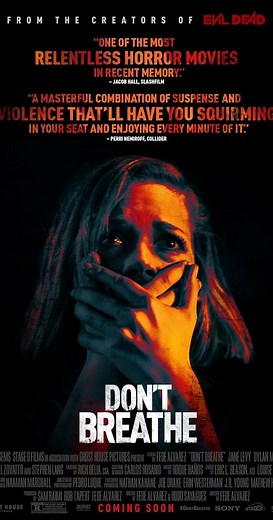 Don't Breathe (2016) ⭐ 7.1 | Crime, Horror, Thriller