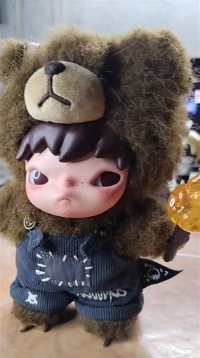Unboxing Hirono 1st Plush Doll Pendant ^^ #shorts 