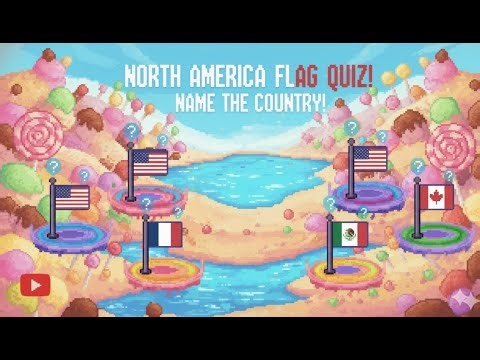 🌎 “Stars, Stripes & Beyond: North American Flag Quiz"