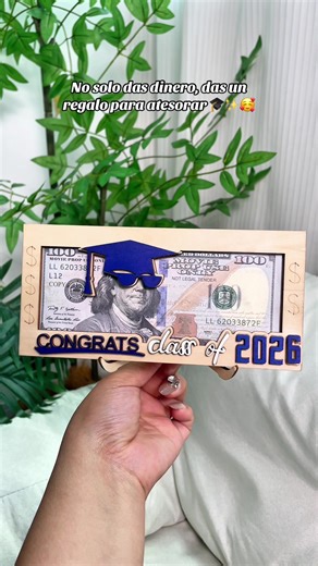 Regalo de graduación: cartera para atesorar y emocionar