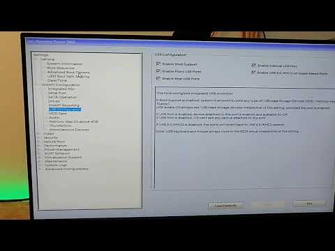 How to Configure the BIOS of dell t7810