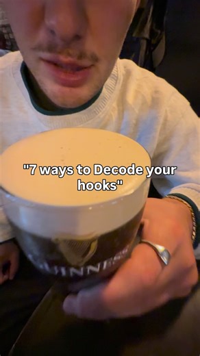 Seanwerbowski. on Instagram: "How to decode your hooks⬇️ 1. 5th grade reading level. Make sure your hooks are super easy to read and understand. No complicated language. Also only use the IG classic font 2. Contrast is king. This is how you open a loop which is the entire goal of your hook. To keep the viewer engaged by an open loop. - here's an example: "I though xyz was A but it's actually B" 3. There are 3 hooks: visual, verbal, and written. Most videos have 2/3 every single one should includ