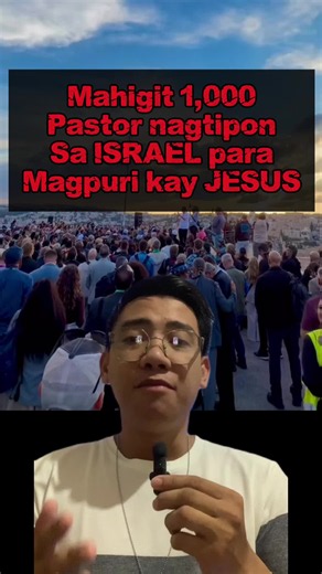 Mahigit 1,000 pastors ang nagtipon sa Israel upang magpuri at dumulog sa Diyos ❤️❤️ Nakaka-Bless kapag ganito lalo pa at sa bansang Israel 😇 #WorshipTheLord #HowGreatThouArt #israelchosennation #JesusChristIsTheLord #SpiritualVlog