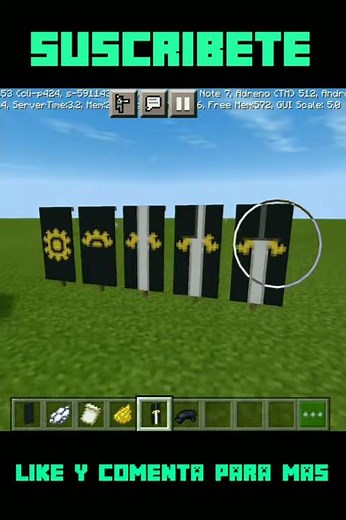 MINECRAFT:BANNER DE ESPADA TUTORIAL|BANNER O ESTANDARTES PARA MINECRAFT