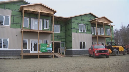 A look at some of the new public housing in Digby