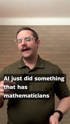 AI Cracks 30-Year Math Problems in Minutes 15 minutes. That’s how long it takes AI to solve math problems that stumped humans for 30 years. Since December, GPT-5.2 has been systematically cracking Erdős Problems—and mathematicians are both amazed and concerned. When AI can improve the algorithms that make AI better, we get a feedback loop. Are we watching an intelligence explosion? #AINews #TechTok #ArtificialIntelligence #Mathematics #Innovation | Tim J. Bish