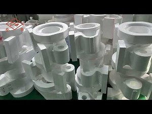 Lost foam casting production process