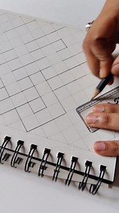 Easy way to draw a Endless Celtic Knot 🪢✨🖤 #unique #creative #mandala #explore #artist | arthetic.silu