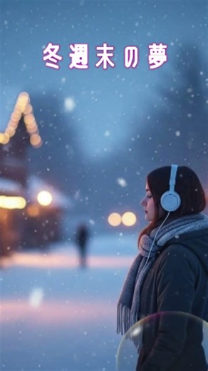 Winter Resort Dream Lofi Short — やさしく一週間を終えるチルBGM #shorts