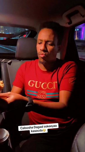 Humorous Car Scene with Calosha Dagag Sokeeyaa