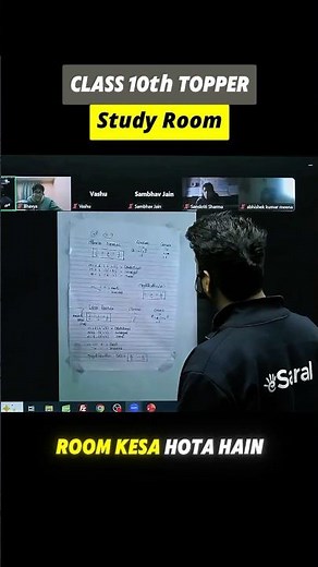 Class 10th Topper Study Room Tour 🔥 #class10 #esaral #topper