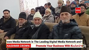 #Watch | Honorable MLA Gulmarg Mr Farooq Ahmad Shah held a Teacher's introduction program at Higher Secondary School Chandilora, Tangmarg. He also encouraged students in the function. | Kashmir Crown Live