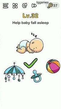 Brain Out Level 32 Help Baby Fall Asleep