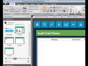 Add and configure Audit Trail in iX Developer, Video 7 by Beijer Electronics