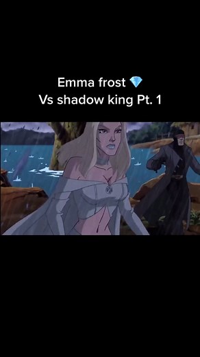 Emma frost vs shadow king Part 1 #marvel #emmafrost #storm #wolverine #cyclops #shadowking #xmen #wolverineandthexmen #fyp