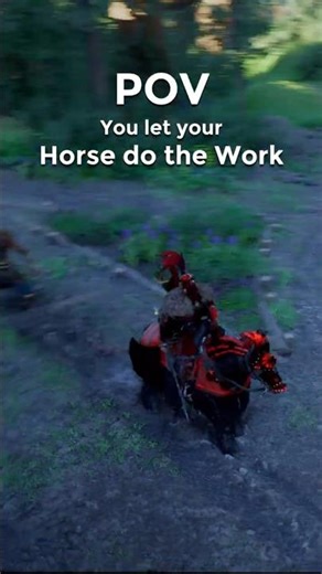 POV: You Just Let Your Horse Do the Work | Crimson Desert
