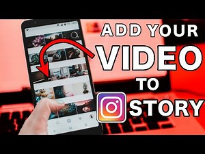 How To Add Video To Instagram Story From Library
