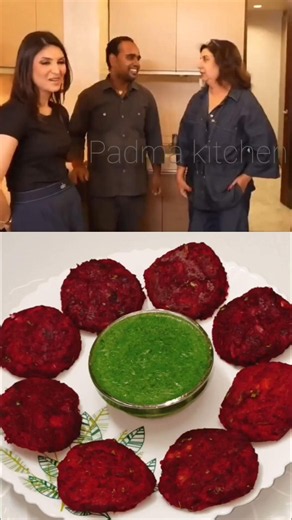 Farah Khan & Ridhima Kapoor's Style Betroot Tikki Recipe #beetroot #tikki #farahkhan #beetroot #yt