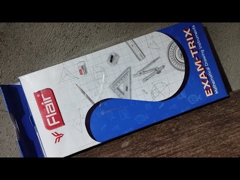 Review of exam trix geometry box #instruments #exam #stationary #geometrybox