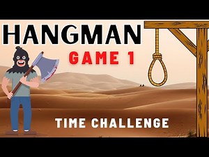 Trivia Quiz : Test your knowledge and Play HANGMAN vs. Time ⏰ - Game 1