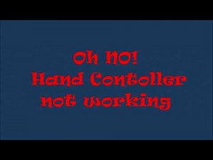 AutoStar II Hand Controller repair, I hope