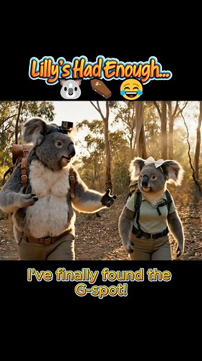Lilly’s Had Enough… Olly pushed it one joke too far on this bushwalk… Lilly absolutely LAUNCHED at him — and well… Let’s just say the ending took a very unexpected turn 😬😂 #BellbirdHollow #OllyTheKoala #AussieComedy #OutbackHumour #BushwalkDrama | Bellbirdhollow
