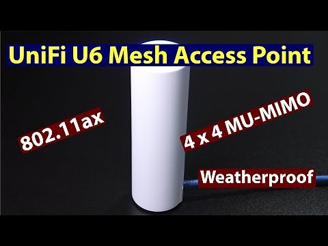 UniFi U6 Indoor/Outdoor Mesh Access Point