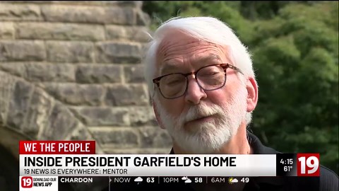 Inside the home of President James A. Garfield in Mentor, history in our backyard