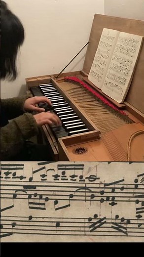 J. S. Bach on clavichord: WTC I Fugue No. 1 in C Major (WTC I C-Dur) BWV 846 (1/2)