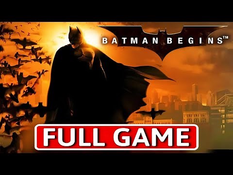 Batman Begins - FULL GAME Walkthrough Longplay