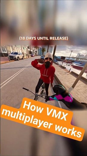 How multiplayer works in VMX #vrgaming #quest2 #quest3 #valveindex #scootx #ridersrepublic