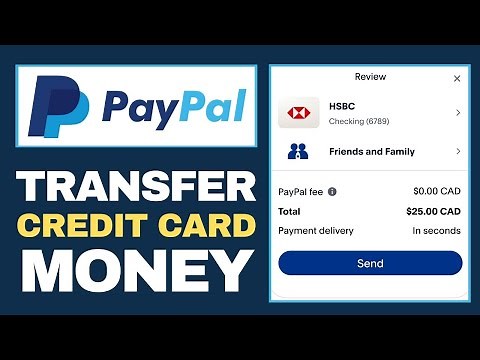 How to Transfer Money from Credit Card to PayPal
