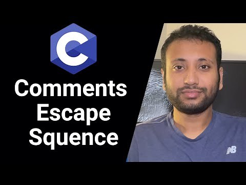 C programming Bangla Tutorial 5.14 : Comments and Escape sequence
