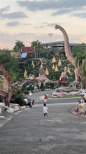 Explore Nong Nooch Dinosaur Valley in Thailand